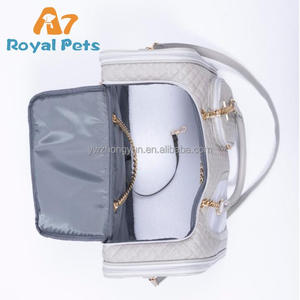 Üretici toptan köpek seyahat çantası moda Pet köpek Tote çanta nefes kedi taşıyıcı çanta - Product Image 4