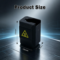 Per Flashforge Creator 5/5 Pro: Copertura in Silicone e Spazzola per Ugello, Copertura in Silicone per Blocco Riscaldante Estrusore, Spazzola per Pulizia Ugello