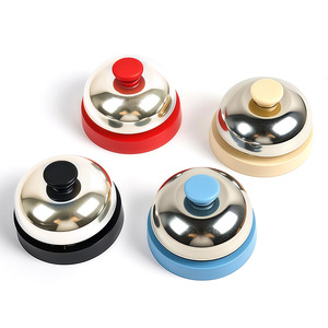 Metal Buzzer With Hand Clap Mic Pet Training Summoning Service Bell Manual Operation Simple Style Plastic Metal <b>Material</b> - Product Image 1