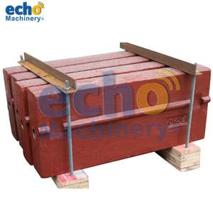 Placas de impacto de martillo triturador GIP1214 DE ALTO cromo para trabajos de construcción - Product Image 2