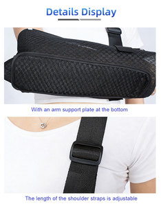 Venta al por mayor: Soporte de brazo inmovilizador unisex transpirable con correas para el hombro y protección para el codo, ideal para articulaciones desarticuladas. ¡El más vendido del verano! - Product Image 4