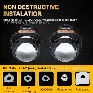 G11 Car <b>Led</b> <b>Headlights</b> 9007 30000 Lm 50W High Low Beam Integrated Bulb For Retrofitting - Product Image 4