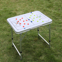 Tableau tactique de football 11 joueurs, magnétique, pliable, portable, multi-usages, pour entraîneur, modèle intérieur/extérieur toutes saisons