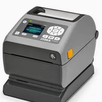 Stiker Printer Zebra ZD620, stiker Transfer termal Desktop 4 inci 300 Dpi performa USB