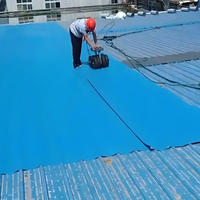 Kendinden Yapışkanlı Endüstriyel Tasarım Alüminyum Folyo Su Yalıtım Membranı Renkli Çelik Kiremit Çatı Tamiri için Uzunluk