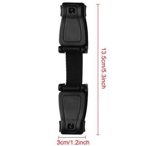 Clip de harnais de poitrine pour siège auto, boucle de ceinture de sécurité pour chaise haute, attache de harnais antidérapante, clip de poitrine réglable pour enfant - Product Image 1