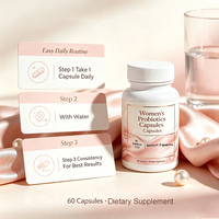 Complément alimentaire en capsules de probiotiques pour femmes, fabriqué en usine GMP, 36 souches de probiotiques, soutient la santé intestinale et la digestion, capsules de probiotiques végétaliennes