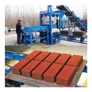 Đức được thiết kế công nghệ mới thủy lực bê tông màu paver/lồng vào nhau làm gạch Máy QFT3-20 giá thấp hơn 220V - Product Image 2