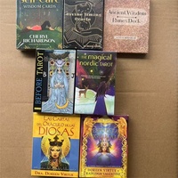 Cartes de tarot et d'oracle de divination écologiques, jeu d'affirmations positives, cartes de tarot en papier avec guide, idéal pour un cadeau