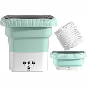 Lave-linge automatique pour la maison, lave-linge portable, machine à laver et à sécher mini - Product Image 1