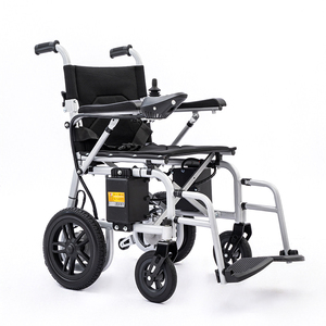 12kgs <strong>Wheelchair</strong> 400w Power Motor Electric <strong>Wheelchair</strong> Folding &amp;travel Aluminum <strong>Wheelchair</strong> for Disabled People - Product Image 2