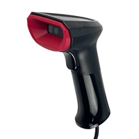 Lecteur de codes-barres 1D 2D haute vitesse USB, numérisation automatique rapide pour la gestion des stocks en supermarché et entrepôt, disponible en stock