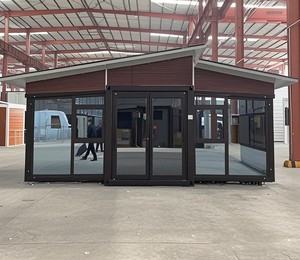 20-Foot 40-Foot mở rộng <span class=keywords><strong>container</strong></span> nhà 2-4 phòng ngủ đúc sẵn nhà mô-đun bền Cấu trúc thép mạ kẽm - Product Image 1