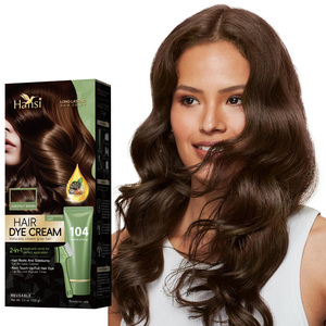 <span class=keywords><strong>Crème</strong></span> colorante pour cheveux naturelle sans ammoniaque, coloration rapide, pour cheveux gris, <span class=keywords><strong>crème</strong></span> colorante semi-permanente pour femmes <span class=keywords><strong>et</strong></span> hommes - Product Image 1