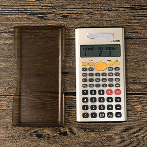 AT-82MS Scientific Calculator 10 Digits Battery Powered Student Use White Plastic - Product Image 3