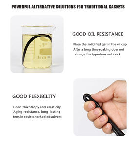 Boss Jingui, 85g, alta temperatura, RTV, fabricante de juntas de silicona, sellador, <span class=keywords><strong>cubiertas</strong></span> de válvula de motor de motocicleta, sellador, rojo, negro, gris, transparente - Product Image 4