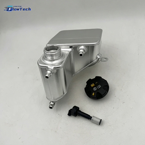 Réservoir d'expansion de liquide de refroidissement en aluminium FlowTech Performance pour BMW 740i 740Li 750i 750Li 760i 760Li Alpina B7, compatible OEM. - Product Image 1