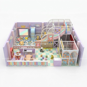 Parque Infantil Comercial Temático <span class=keywords><strong>de</strong></span> <span class=keywords><strong>Castillo</strong></span> <span class=keywords><strong>de</strong></span> Princesas Dream Catch <span class=keywords><strong>de</strong></span> 120 m² para Niños, Zona <span class=keywords><strong>de</strong></span> Juegos Suave para Interiores, <span class=keywords><strong>Dinamarca</strong></span> - Product Image 1