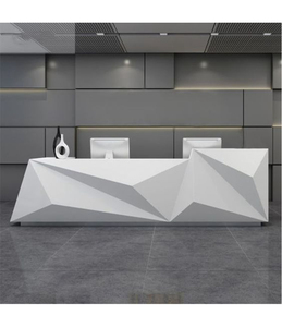 Bureau de réception moderne pour cabinets médicaux orthopédiques CORIANS, en pierre artificielle écologique, pour hôpitaux et centres commerciaux - Product Image 4