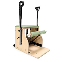 Chaise Wunda de Pilates professionnelle en bois d'érable massif avec ressorts réglables, certifiée CE, pour studio de Pilates, PerfectForm, capacité 150 kg