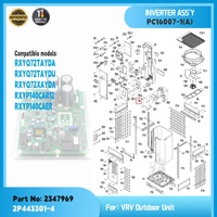Carte onduleur originale PC16007-1 2P443301-4 pour unité extérieure Daikin VRV