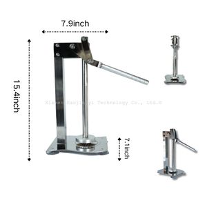 Presse-agrumes <span class=keywords><strong>manuel</strong></span> en acier inoxydable pour citrons et citrons verts - Appareil de cuisine facile à nettoyer - Product Image 4
