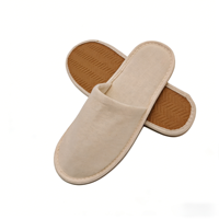 Chaussons d'hôtel personnalisés avec logo, style luxueux, qualité supérieure, exquis, pour les chambres d'hôtes, utilisation hôtelière
