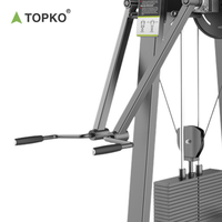 Machine de musculation universelle réglable en acier pour exercices de papillon inversé avec plaques de poids