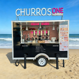 Carrito de Comida Móvil, Remolque de Comida Multifuncional, Carrito de Bebidas, Barra Exterior, Kiosco, Camión - Product Image 6