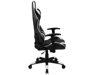 Chaises de bureau de jeu Support lombaire réglable Cuir PU Dossier haut Chaise de jeu vidéo <span class=keywords><strong>PC</strong></span> Adultes Chaise <span class=keywords><strong>d</strong></span>'ordinateur pivotante réglable - Product Image 4