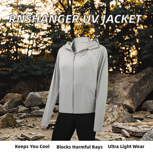 Chaqueta de Verano 2026 para Exteriores, Unisex, con Capucha, de Seda de Hielo, Corte Regular, Spandex/Nylon, UPF50+, Transpirable, Protección UV - Product Image 2