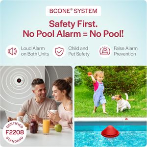 Alarma para Piscina Lifebuoy F2208 Certificada |   Dispositivo de Seguridad Flotante con Alertas por Aplicación y Control por Voz con <span class=keywords><strong>Alexa</strong></span> |   Piscinas de 2.4GHz - Product Image 3