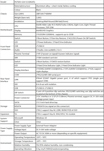 PC sin ventilador industrial Intel N305 N97 6 LAN 2 RS232 485 COM HD DP VGA DIN Rail Linux computadora <span class=keywords><strong>de</strong></span> escritorio integrada en stock - Product Image 5