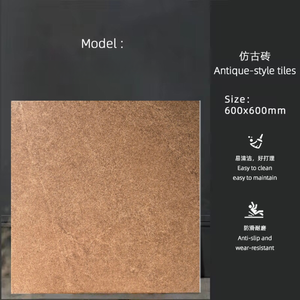 Carreaux <span class=keywords><strong>de</strong></span> sol en porcelaine antidérapants 600x600x12mm, pavés muraux extérieurs modernes pour hôpital, supermarché, cour - Product Image 6