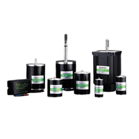 Moteur CC sans balais 52 mm 12 V 24 V 50 W 3000 tr/min à couple élevé avec pilote intégré pour équipement d'automatisation industrielle