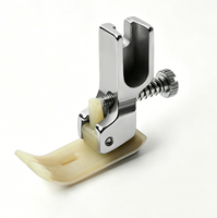 Machine à coudre industrielle à lit plat T955, pied presseur réglable pour volants avec base en téflon double couche, accessoire