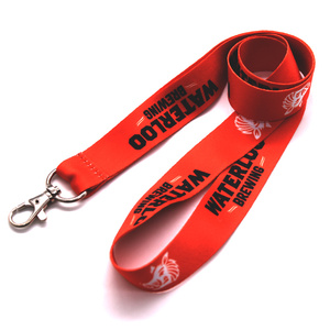 Polyester Lanyard Eco-Friendly Durable Lightweight Customizable Bright Colors Fashionable Design with Metal Hook