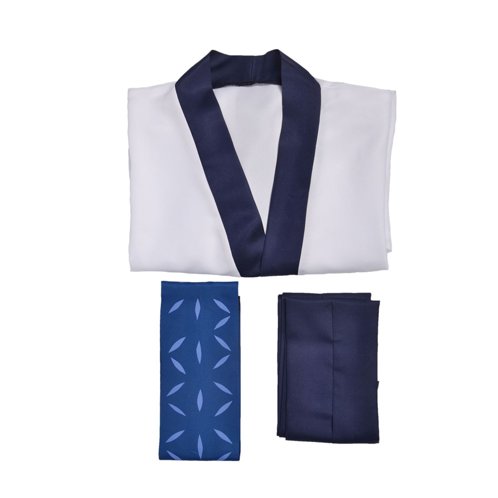 Costume bianco blu