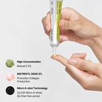OEM ODM Vitamine A Rétinol Aldehyde Emballage Scellé Hydratant Raffermissant Soin Naturel pour les Yeux Peau Normale