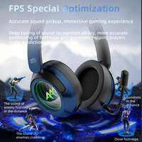 Casque de jeu filaire PIVA M10 USB Type-C 50 mm avec basses stéréo et carte son intégrée