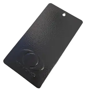 Peinture de revêtement en poudre noire RAL9005 par pulvérisation électrostatique