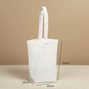 Custom Printed Eco Recycled Blank Personalized Boat Canvas Tote <b>Bag</b> Adjustable Buckle Zipper Closure Reusable <b>Medium</b> <b>Size</b> - Product Image 3