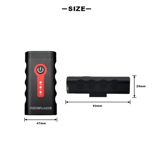 RIDERACE 1200 Lumen lumière ensemble vtt phare 5 Modes LED avant lumière vélo lanterne USB rechargeable IP65 étanche vélo <span class=keywords><strong>lampe</strong></span> - Product Image 6