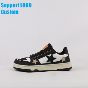 Original personnaliser hommes blanc Skateboard fabricant <span class=keywords><strong>basket</strong></span>-ball personnalisé SB bas coupe haute décontracté en cuir baskets chaussures - Product Image 1