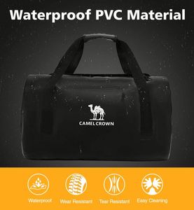 Wasserdichte Reisetasche, regenfest, für Outdoor-Abenteuer, Wandern, Camping, robust und wasserdicht, leichte PVC-Reisetasche - Product Image 2