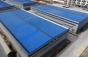 Thiết kế công nghiệp Kết cấu thép xây dựng đúc sẵn bảng điều khiển bánh sandwich Khung nhà Kho sân khu thương mại - Product Image 2