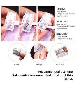 Kits de bálsamos coreanos para levantamiento de pestañas, Mini Kit de permanente de pestañas, bolsita de levantamiento de pestañas, suministros de loción - Product Image 5