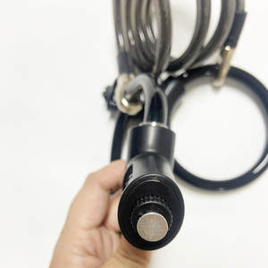 <span class=keywords><strong>Antivol</strong></span> pour trottinette électrique, cadenas à combinaison à 4 chiffres, double tête, câble double, avec sac de rangement, haute sécurité, mot de passe, cadenas pour vélo électrique - Product Image 4