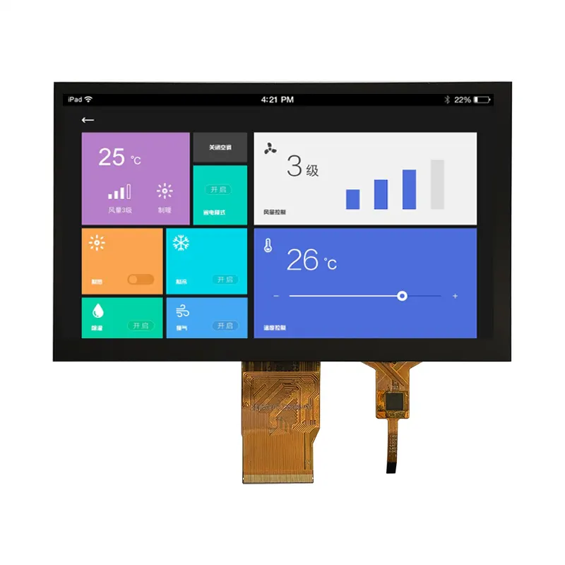 7 inch IPS LCD 1024*600 with capacitive touch TFT LCD display