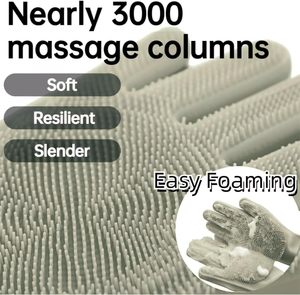 Guantes de lavado de perros, guantes de aseo de mascotas con cepillos suaves, baño y Masaje para perros y gatos, - Product Image 3